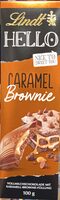 Caramel brownie