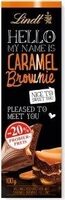 Lindt Hello Caramel Brownie Promo