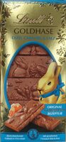 Gold Hase Tafel Caramel & Salz