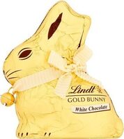 Lapin doré chocolat blanc