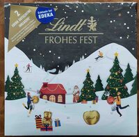 Edeka Adventskalender Lindt Frohes Fest