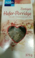 Zimtiges Hafer-Porridge mit weißer Schokolade und Ceylon-Zimt
