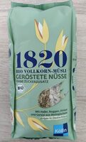 Bio Vollkorn-Müsli Geröstete Nüsse