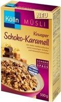 Müsli Knusper Schoko-Karamell