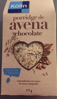 Porridge de avena chocolate