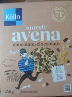 Muesli avena chocolate