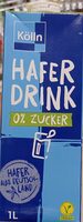 Hafer Drink 0% Zucker