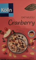 Oat muesli Cramberry