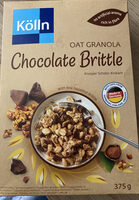 Oat granola chocolate brittle
