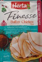 Hähnchenbrust mit Geflügelbouillon & Butternote verfeinert nach indischer Art