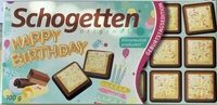 Schogetten Happy Birthday