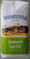Dinkelmehl Type 630