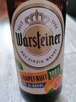 Warsteiner Grapefruit alkoholfrei
