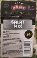 Beutelsalat Salat Mix
