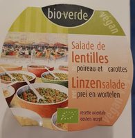 Salade de lentilles poireau/carottes