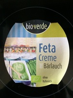 Crème de fêta à l'ail des ours