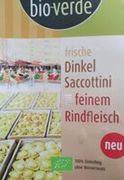 Frische Dinkel Saccottini mit feinem Rindfleisch