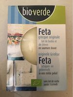 150G Feta De Brebis Nature En Saumure Bio Verde
