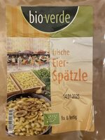 Frische Eier Spätzle