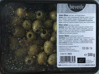 Olives sans noyau aux herbes