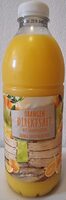 Orangen-Direktsaft mit Fruchtfleisch