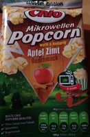 Mikrowellen Popcorn Apfel Zimt
