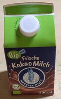Frische Kakao Milch