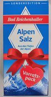 Alpensalz Vorratspack