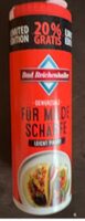 Gewürzsalz für milde Schärfe