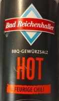 BBQ-Gewürzsalz Hot Feurige Chili