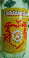 Apfelwein von glücklichen Äpfeln
