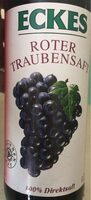 Roter Traubensaft
