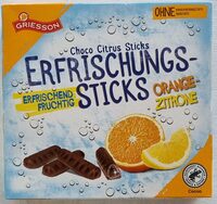 Erfrischungssticks Orange-Zitrone