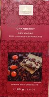 Cranberry Edel-Vollmilch-Schokolade 38%