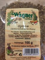 Gyros Gewürzzubereitung