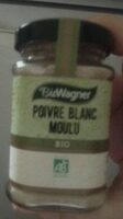 Poivre blanc moulu