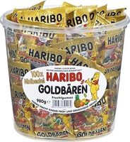 Haribo oursons d'or 100 mini sachet