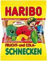 Haribo Frucht- Und Cola-schnecken