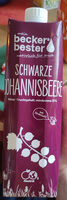 Schwarze Johannisbeere Saft