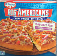 Pizza Big Americans BBQ Pulled Pork
