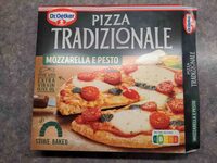 Pizza Mozzarella e Pesto