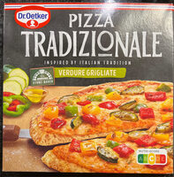 Pizza Traditionale Verdure Grigliate