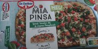 La Mia Pinsa Spinat, Tomaten-Mix & veganer Pizzaschmelz