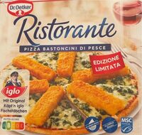 Pizza Bastoncini di Pesce