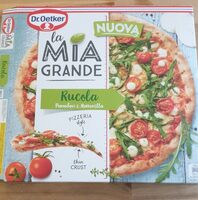Pizza Rucola Pomodori e Mozzarella