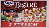 Dr Oetker pepperoni pizza