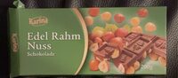 Edel Rahm Nuss Schokolade