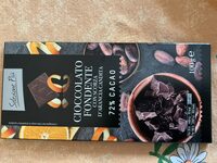 Cioccolato fondente con scorza di arancia candita