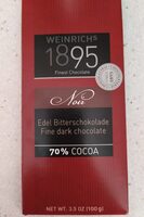 Weinrichs 1895 finest chocolate