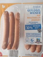 Geflügelwiener mit Magermilchjoghurt